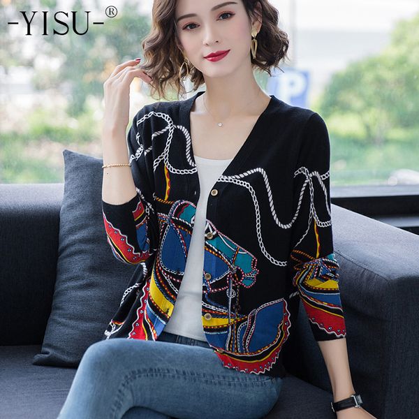 yisu fashion printed sweater cardigan women autumn winter long sleeve v-neck casual knitted cardigan elegant female coat
yisu fashion printed sweater cardigan women autumn winter long sleeve v-neck casual knitted cardigan elegant female coat