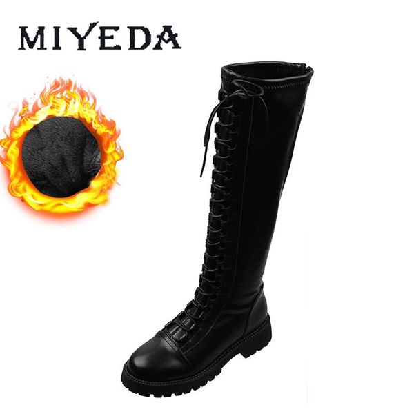 boots women chunk black brown elastic lace-up round toe high-back zipper leather upper warm plush winter long ladies
boots women chunk black brown elastic lace-up round toe high-back zipper leather upper warm plush winter long ladies