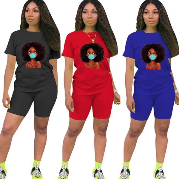 afro girl designers tracksuit women sport suit fashion print t shirts + shorts two piece outfit summer casual cartoon jogger suit hh12201, White
afro girl designers tracksuit women sport suit fashion print t shirts + shorts two piece outfit summer casual cartoon jogger suit hh12201, White