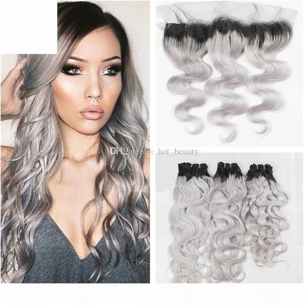body wave grey ombre human hair bundles with lace frontal closure wet and wavy virgin peruvian hair extensions with grey lace frontal, Black
body wave grey ombre human hair bundles with lace frontal closure wet and wavy virgin peruvian hair extensions with grey lace frontal, Black