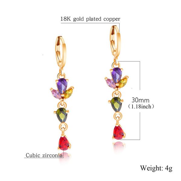 drop flower geometric earrings colorful zircon water dangle earring women girls lady jewelry for party wed, Golden
drop flower geometric earrings colorful zircon water dangle earring women girls lady jewelry for party wed, Golden