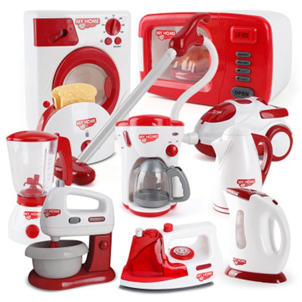 household appliances pretend play kitchen children toys coffee machine toaster blender vacuum cleaner cooker toys for kid toys 1019
household appliances pretend play kitchen children toys coffee machine toaster blender vacuum cleaner cooker toys for kid toys 1019