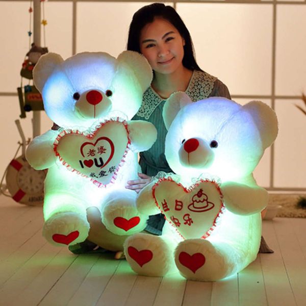 cloth bear luminous plush cuddle teddy large prent doll girl y9tb
