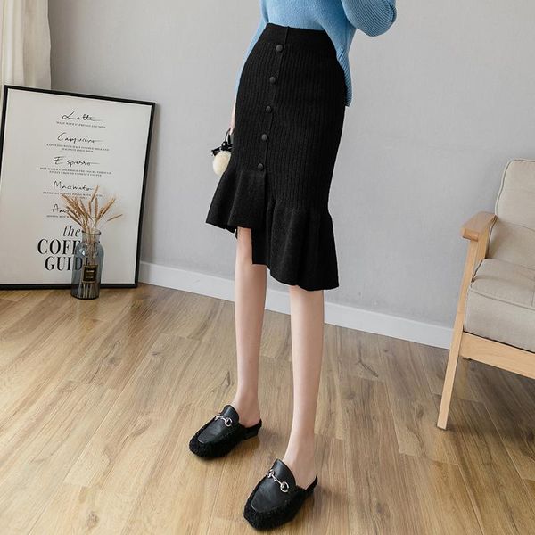 fashion women's skirts 2020 autumn and winter new knitted woolen thickened back slit skirts are straight and thin, Black
fashion women's skirts 2020 autumn and winter new knitted woolen thickened back slit skirts are straight and thin, Black