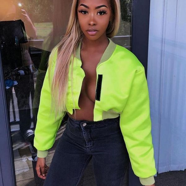 neon green bomber coats women patchwork cropped outerwear casual long sleeve autumn winter streetwear short jacket coat chaqueta, Black;brown
neon green bomber coats women patchwork cropped outerwear casual long sleeve autumn winter streetwear short jacket coat chaqueta, Black;brown