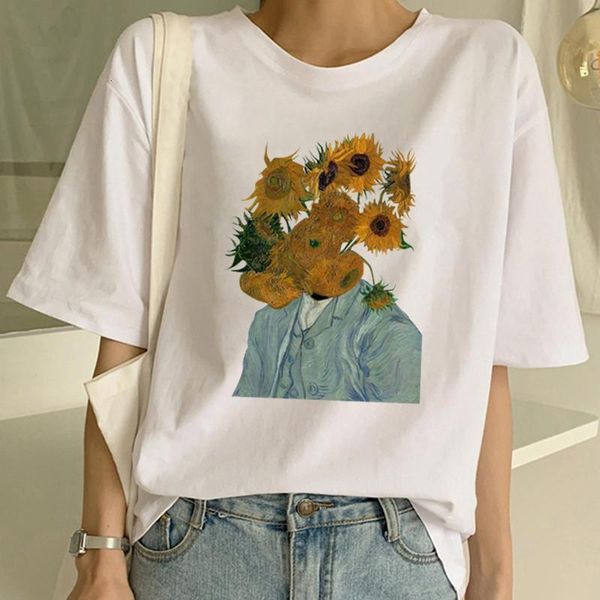 funny female t-shirt van gogh t shirt women grunge tshirt spoof harajuku aesthetic 90s female ulzzang t-shirt ropa mujer, White
funny female t-shirt van gogh t shirt women grunge tshirt spoof harajuku aesthetic 90s female ulzzang t-shirt ropa mujer, White