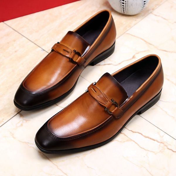 2020 new men's dress shoes, formal shoes, configuration classic fashion leather shoes, Black
2020 new men's dress shoes, formal shoes, configuration classic fashion leather shoes, Black