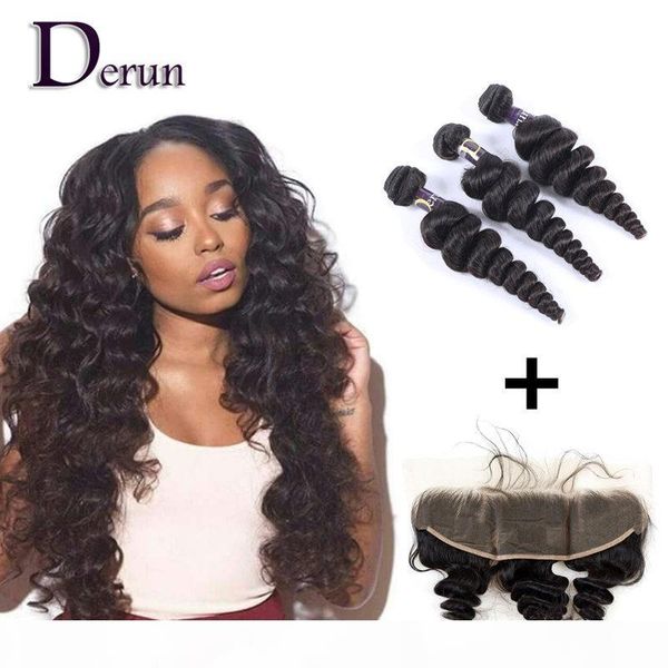 pre plucked 13x4 lace frontal with 3 bundles loose wave brazilian peruvian indian malaysian hair weaves, Black
pre plucked 13x4 lace frontal with 3 bundles loose wave brazilian peruvian indian malaysian hair weaves, Black