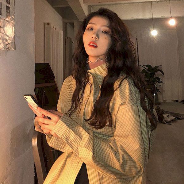 fall 2021 hong kong style striped women's korean women's back design t-shirt 2020 harajuku, White
fall 2021 hong kong style striped women's korean women's back design t-shirt 2020 harajuku, White