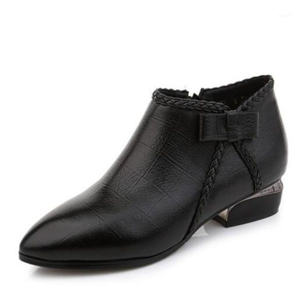 boots zxryxgs pointed cowhide leather shoes women ankle autumn plus size winter fashion warm snow1, Black
boots zxryxgs pointed cowhide leather shoes women ankle autumn plus size winter fashion warm snow1, Black
