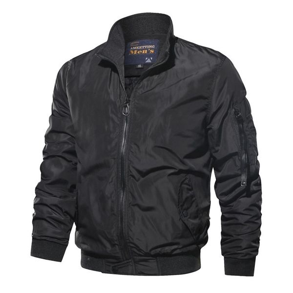 quality jacket men solid slim fit zipper thicken jackets fashion zipper waterproof casual jacket men clothing, Black;brown
quality jacket men solid slim fit zipper thicken jackets fashion zipper waterproof casual jacket men clothing, Black;brown