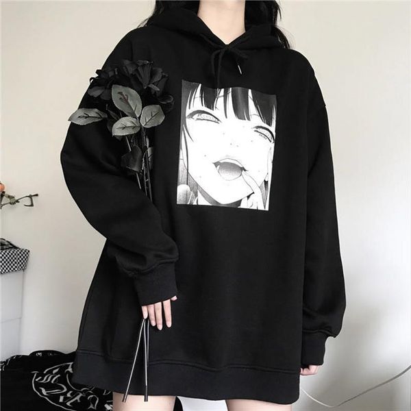 winter japanese cartoon funny harajuku leisure ulzzang cute large size loose plus velvet casual long sleeved fashion sweatshirt, Black
winter japanese cartoon funny harajuku leisure ulzzang cute large size loose plus velvet casual long sleeved fashion sweatshirt, Black