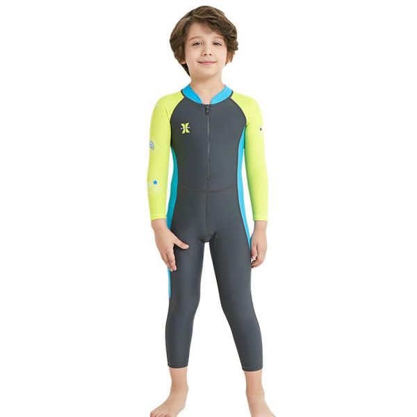 divesail children diving suit outdoor long-sleeved one-piece swimsuit sunscreen swimwear size xxl, Black;white
divesail children diving suit outdoor long-sleeved one-piece swimsuit sunscreen swimwear size xxl, Black;white
