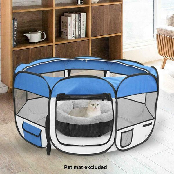 45" 600d oxford портативный pet puppy soft палатка манеж собака кошка складной клеть синий
45" 600d oxford портативный pet puppy soft палатка манеж собака кошка складной клеть синий