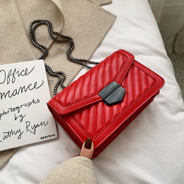 2020 spring new korean ins style lighttexture women's fashion postman package postman package temperament chain bag women's messen
2020 spring new korean ins style lighttexture women's fashion postman package postman package temperament chain bag women's messen