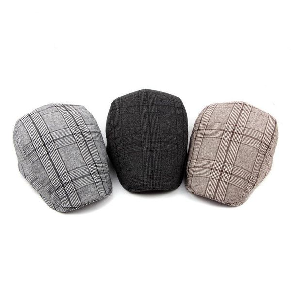 2019 new soft cotton breathable newsboy cap men's flat peaked cap plaid cabbie driving cap beret hat bbyrjg alice_bag, Black;white
2019 new soft cotton breathable newsboy cap men's flat peaked cap plaid cabbie driving cap beret hat bbyrjg alice_bag, Black;white