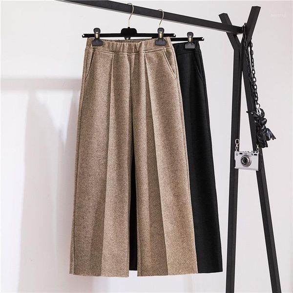 plus size women's autumn and winter clothes new fat sister high waist loose thick straight leg pants woolen wide leg pants uk2651, Black;white
plus size women's autumn and winter clothes new fat sister high waist loose thick straight leg pants woolen wide leg pants uk2651, Black;white