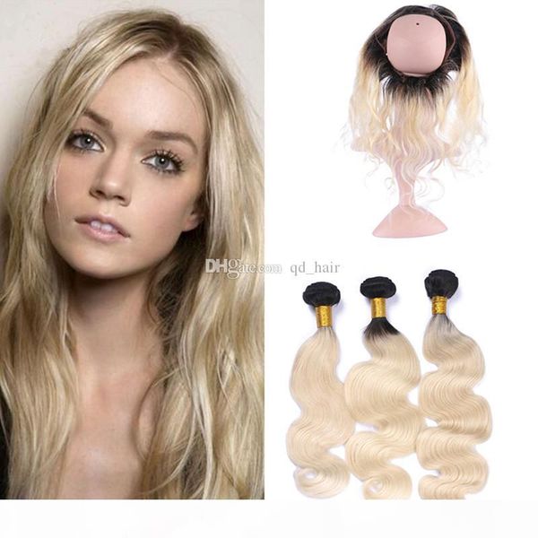 360 full lace band frontal with hair bundles body wave virgin human hair bundlles #1b 613 with 360 lace frontal 13x4x2, Black
360 full lace band frontal with hair bundles body wave virgin human hair bundlles #1b 613 with 360 lace frontal 13x4x2, Black
