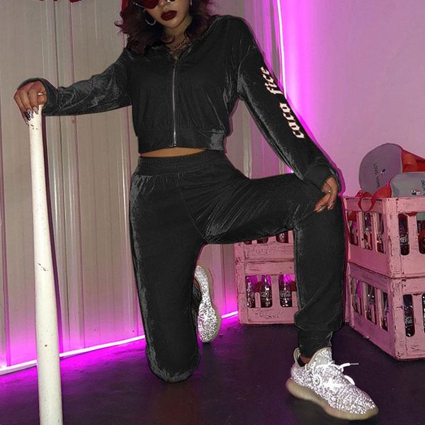 running sets women velvet jogging suits two piece set zipper hooded long sleeve short sweatpants slim workout sportswear ropa deportiva, Black;blue
running sets women velvet jogging suits two piece set zipper hooded long sleeve short sweatpants slim workout sportswear ropa deportiva, Black;blue