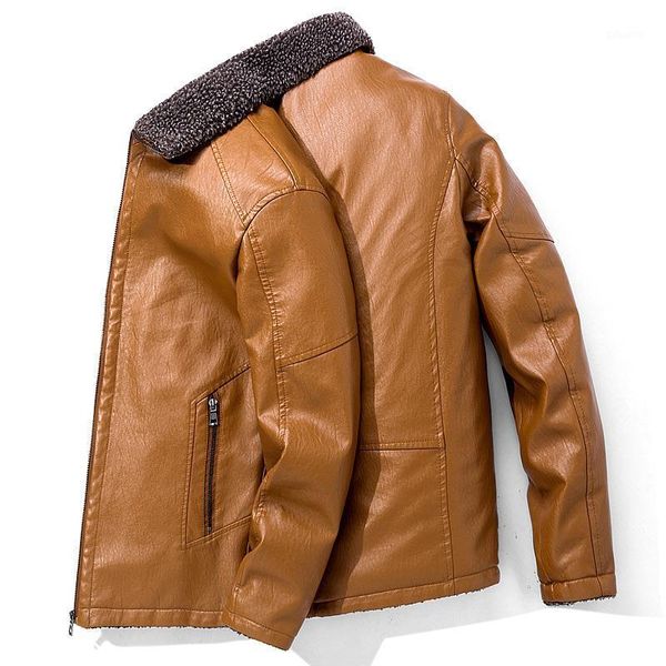 men's autumn winter warm pu lapel zipper jacket slim biker motorcycle coat male casual fashion outerwear1, Black
men's autumn winter warm pu lapel zipper jacket slim biker motorcycle coat male casual fashion outerwear1, Black