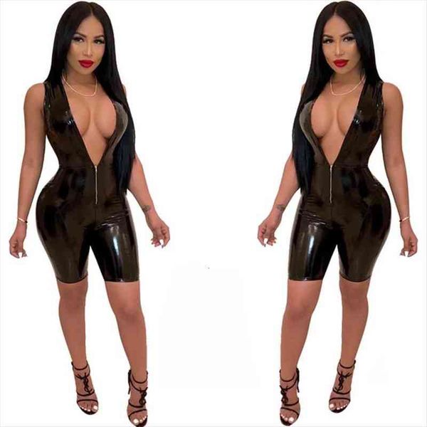 summer deep v neck pu bodycon jumpsuit sleeveless short jumpsuit bandage leather overalls playsuit sp8265, Black;white
summer deep v neck pu bodycon jumpsuit sleeveless short jumpsuit bandage leather overalls playsuit sp8265, Black;white