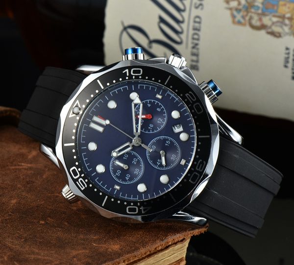 2021 new six stitches luxury mens watches all dial work quartz watch brand chronograph clock rubber belt men fashion accessories holiday gif, Slivery;brown
2021 new six stitches luxury mens watches all dial work quartz watch brand chronograph clock rubber belt men fashion accessories holiday gif, Slivery;brown