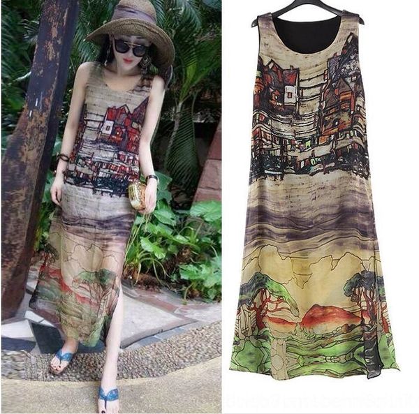 yogj2 suspender v56kk new suspender beach vest vest dress women's sleeveless 2020 large size chiffon long skirt loose beach skirt summe, Black;gray
yogj2 suspender v56kk new suspender beach vest vest dress women's sleeveless 2020 large size chiffon long skirt loose beach skirt summe, Black;gray