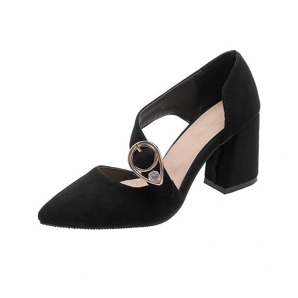 dress shoes 2021 women pumps fashion crystal sandals square high heels pointed toe buckle summer 33-43, Black
dress shoes 2021 women pumps fashion crystal sandals square high heels pointed toe buckle summer 33-43, Black