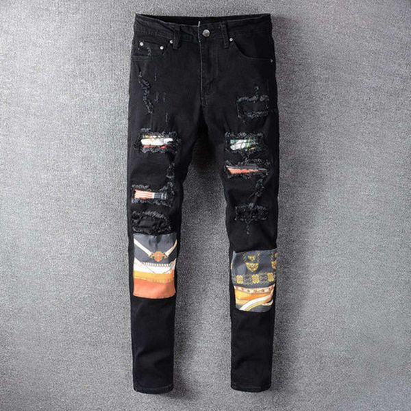 2021 new designers men jeans fashion pants men slim skinny jeans fashion designer straight motorcycle biker men pants, Blue
2021 new designers men jeans fashion pants men slim skinny jeans fashion designer straight motorcycle biker men pants, Blue