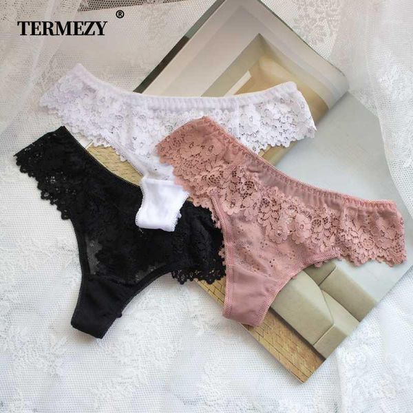 women's panties termezy women lace lingerie temptation low-waist embroidery thong transparent hollow out underwear 1, Black;pink
women's panties termezy women lace lingerie temptation low-waist embroidery thong transparent hollow out underwear 1, Black;pink