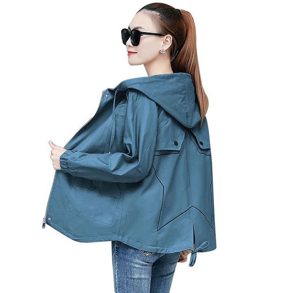 2020 spring autumn women coat long sleeve windbreak jacket hooded overcoat female causal zipper basic jackets plus size 4xl p524, Black;brown
2020 spring autumn women coat long sleeve windbreak jacket hooded overcoat female causal zipper basic jackets plus size 4xl p524, Black;brown