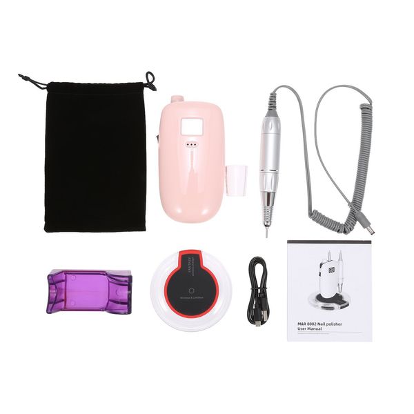 nail drill machine kit electric nail polisher set cordless portable wireless charging manicure set nail beauty device
nail drill machine kit electric nail polisher set cordless portable wireless charging manicure set nail beauty device