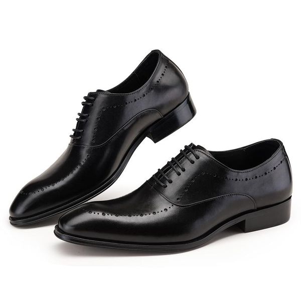 men's leather shoes men's leather shoes formal wear work wear fashionable wedding oxfords chaussure homme, Black
men's leather shoes men's leather shoes formal wear work wear fashionable wedding oxfords chaussure homme, Black