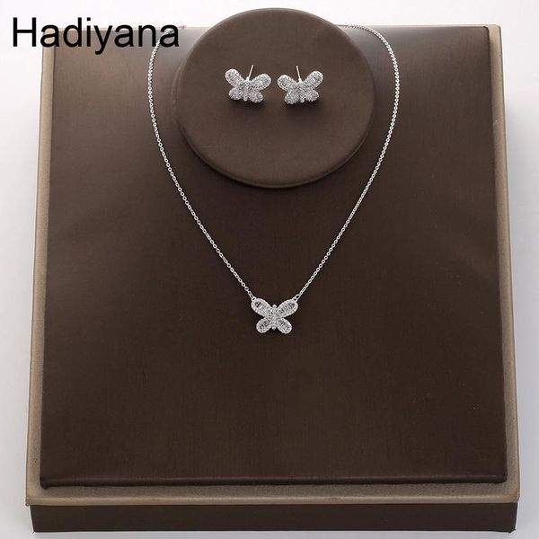 hadiyana exquisite cubic zirconia round ring set fashion lady flower earrings pendant sets party valentine's day gifts tz5035, Silver
hadiyana exquisite cubic zirconia round ring set fashion lady flower earrings pendant sets party valentine's day gifts tz5035, Silver