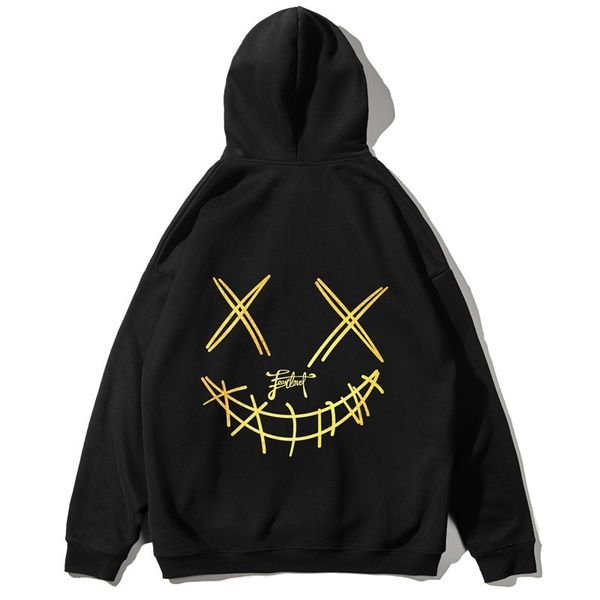 2021 new hoodies printed hip hop 5cok, Black
2021 new hoodies printed hip hop 5cok, Black