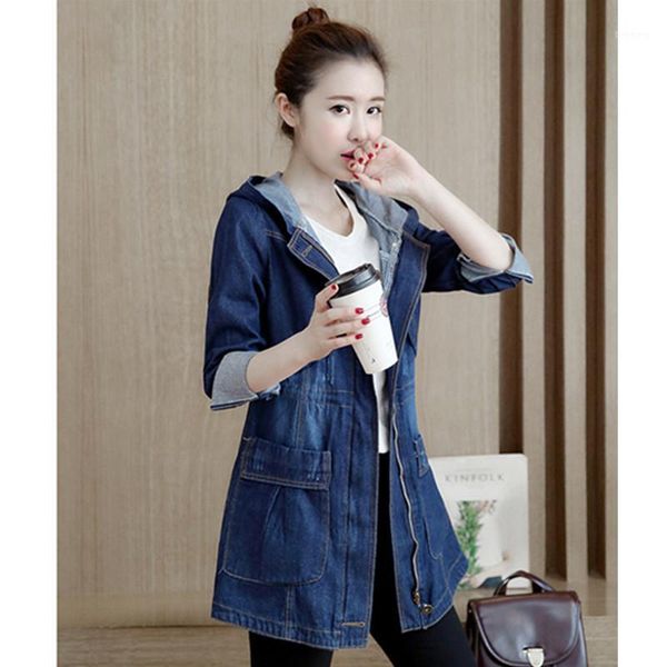 fashion spring autumn women large plus size long jean jacket coat female slim windbreaker woman casual windproof denim jackets1, Black;brown
fashion spring autumn women large plus size long jean jacket coat female slim windbreaker woman casual windproof denim jackets1, Black;brown