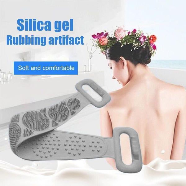 1pc bathroom shower brush magic silicone brush bath clean peeled skin scrubber body mud towel massage wipe back extended sh d6m81
1pc bathroom shower brush magic silicone brush bath clean peeled skin scrubber body mud towel massage wipe back extended sh d6m81