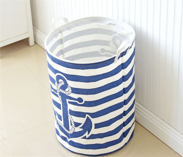 mediterranean style striped boat anchor dirty basket folding waterproof laundry basket dirty clothes lou 0930
mediterranean style striped boat anchor dirty basket folding waterproof laundry basket dirty clothes lou 0930