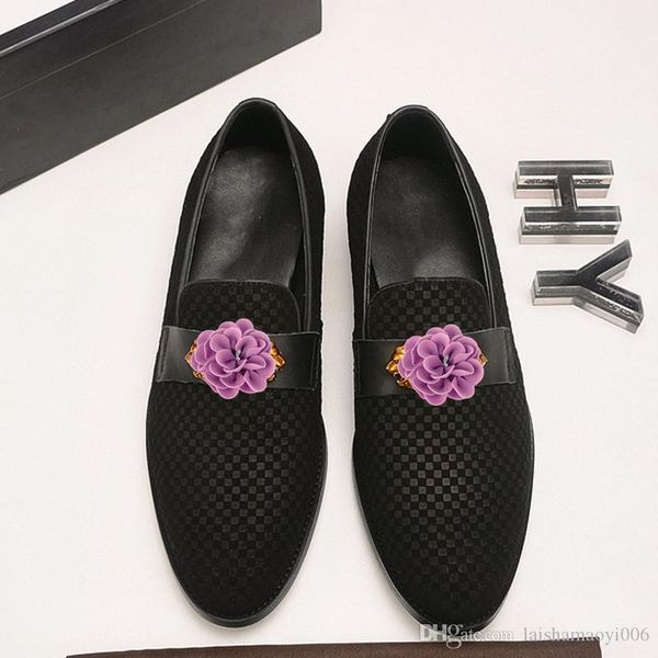 a1 a1 italy luxurious new genuine leather men's flats men shinny glitter shoes men smoking slippers prom and party male loafers, Black
a1 a1 italy luxurious new genuine leather men's flats men shinny glitter shoes men smoking slippers prom and party male loafers, Black