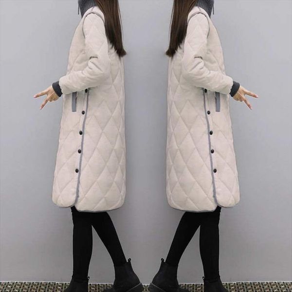 2020 fashion women winter long padded clothing female down cotton jacket slim parkas ladies coats plus size 4xl coat mujer, Black
2020 fashion women winter long padded clothing female down cotton jacket slim parkas ladies coats plus size 4xl coat mujer, Black