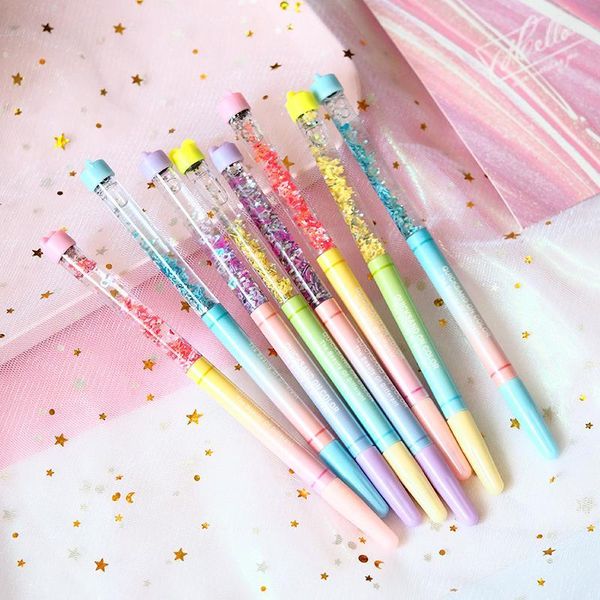 48 pcs gel pens colorful quicksand black colored kawaii gift gel-ink pens for writing cute stationery office school supplies1
48 pcs gel pens colorful quicksand black colored kawaii gift gel-ink pens for writing cute stationery office school supplies1