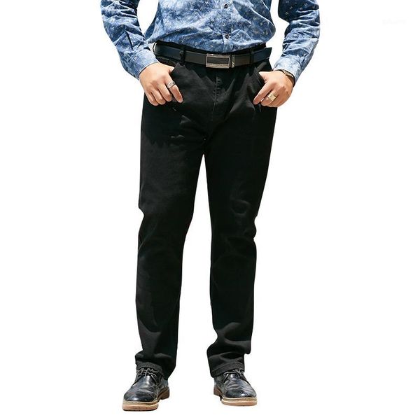 plus size 42 44 46 men's black jeans classic style business fashion advanced stretch regular fit denim trousers male brand pants1, Blue
plus size 42 44 46 men's black jeans classic style business fashion advanced stretch regular fit denim trousers male brand pants1, Blue