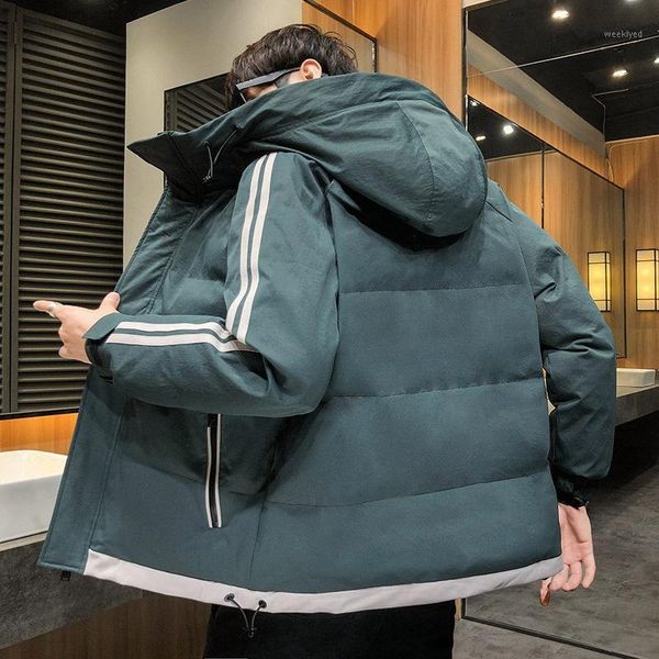 men's cotton padded clothes 2020 new autumn and winter cotton padded clothes hooded men's1, Black
men's cotton padded clothes 2020 new autumn and winter cotton padded clothes hooded men's1, Black