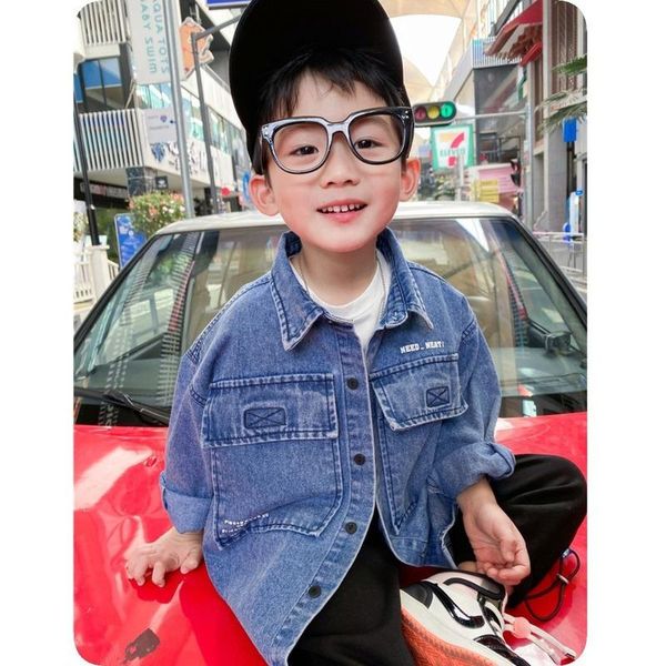 spring boys clothing korean fashionable loose children's jeans jacket baby's foreign style jeans coat outwear casual, Blue;gray
spring boys clothing korean fashionable loose children's jeans jacket baby's foreign style jeans coat outwear casual, Blue;gray