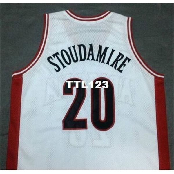 age men #20 damon stoudamire arizona wildcats white red college vintage jersey size s-4xl or custom any name or number jersey, Black
age men #20 damon stoudamire arizona wildcats white red college vintage jersey size s-4xl or custom any name or number jersey, Black