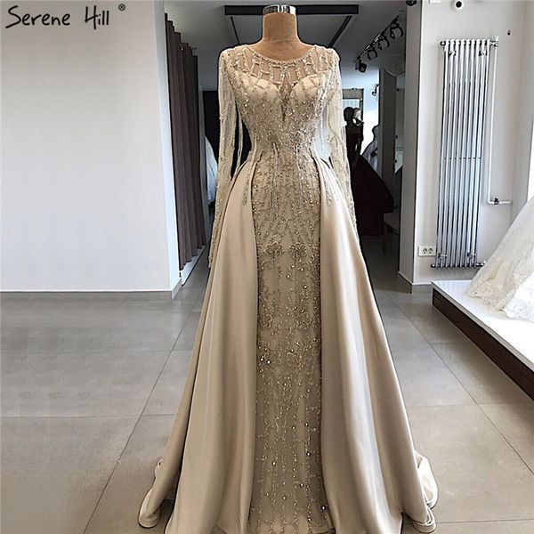 grey long sleeve luxury evening dress 2020 mermaid sequined beading o-neck evening dress real p lj201119, White;black
grey long sleeve luxury evening dress 2020 mermaid sequined beading o-neck evening dress real p lj201119, White;black