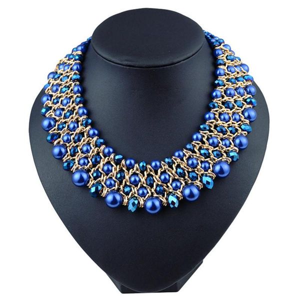 fashion luxury jewelry crystal beads choker necklace & pendant party gift friend for women wholesale, Golden;silver
fashion luxury jewelry crystal beads choker necklace & pendant party gift friend for women wholesale, Golden;silver