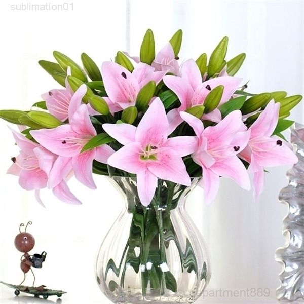 a-new design artificial flowers real touch lily short stem wedding party home decoration table centrepiece white yellow pink fuchsia
a-new design artificial flowers real touch lily short stem wedding party home decoration table centrepiece white yellow pink fuchsia