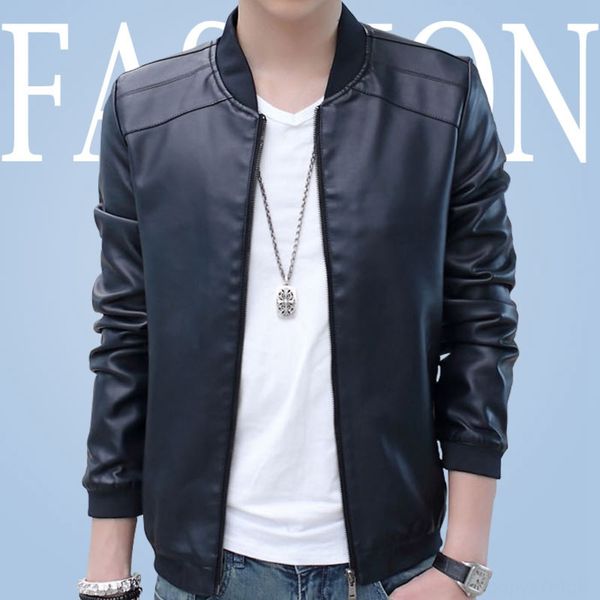 men's casual men's machine jacket walletleather walletleather jacket korean standing collar pu fur coat plush coat txqbr, Blue
men's casual men's machine jacket walletleather walletleather jacket korean standing collar pu fur coat plush coat txqbr, Blue