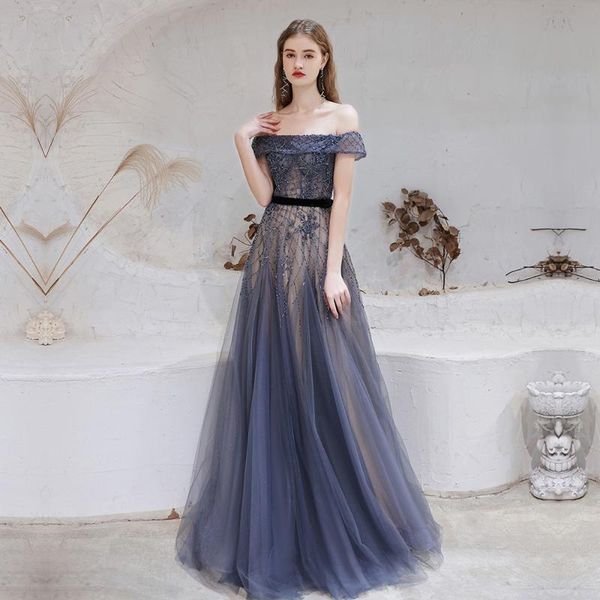 party dresses dubai dark blue evening 2021 arrivals luxury beaded beading formal gown for women, White;black
party dresses dubai dark blue evening 2021 arrivals luxury beaded beading formal gown for women, White;black